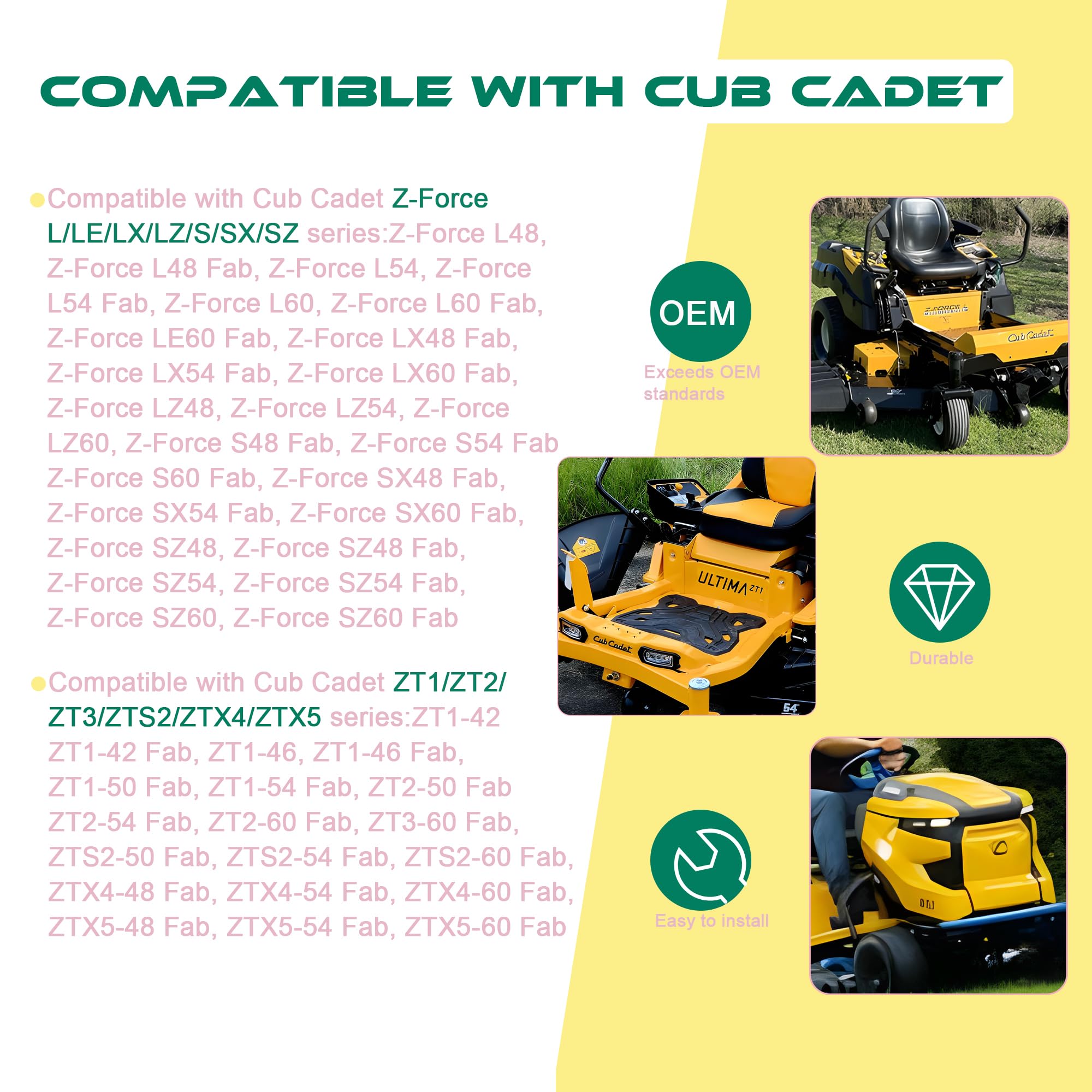 LLYZFED 925-06170B Hour Meterervice Compatible with Cub Cadet